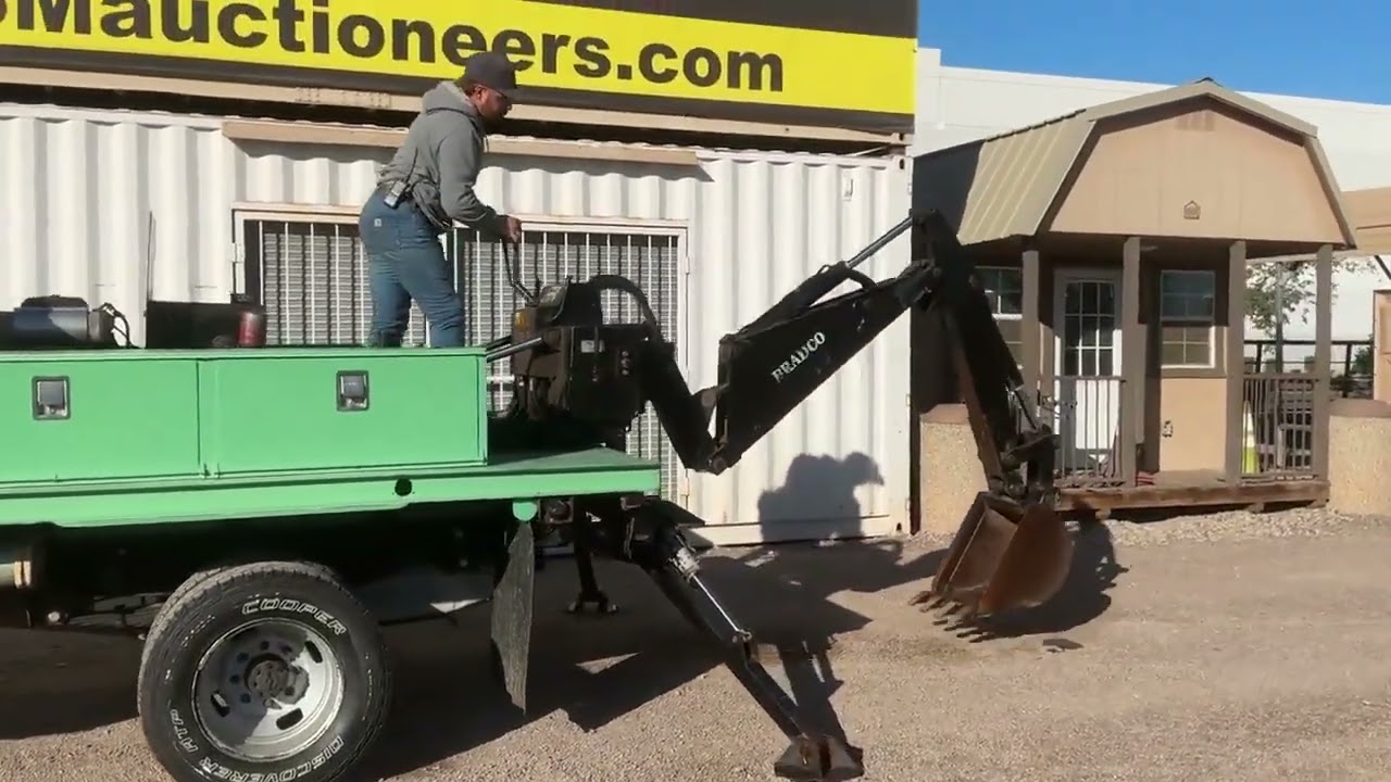 2009 FORD F-350 SUPER DUTY BACKHOE TRUCK For Sale