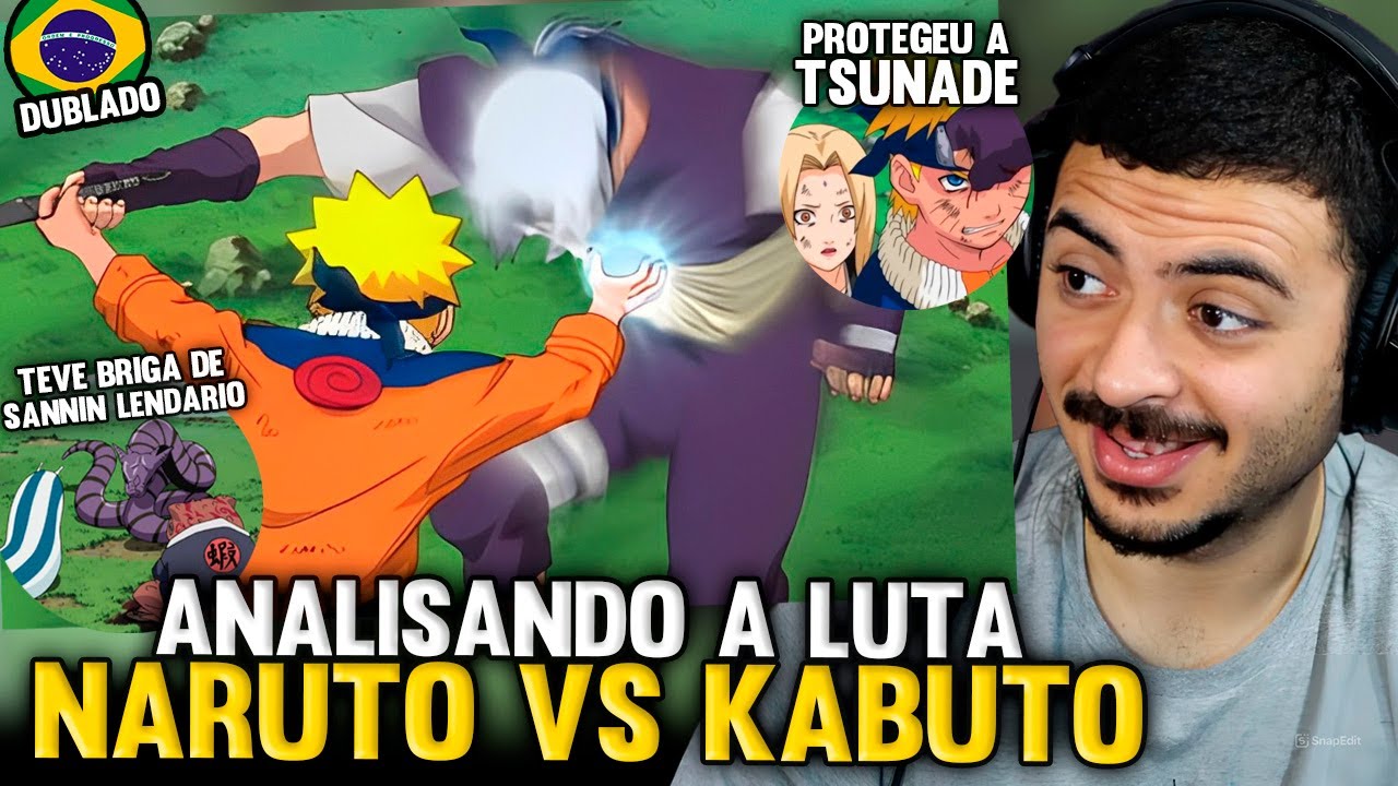 KAMUZ REAGE: NARUTO USA O RASENGAN PELA PRIMEIRA VEZ NO KABUTO E SALVA TSUNADE | NARUTO DUBLADO