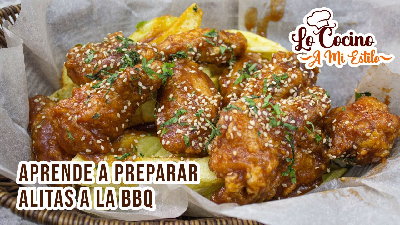 COMO PREPARAR ALITAS A LA BBQ | ALITAS A LA BARBACOA