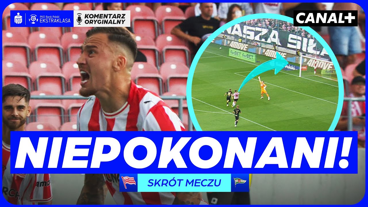 WIELKIE GRANIE W KRAKOWIE! GOLE, INTERWENCJE I EMOCJE DO KOŃCA! CRACOVIA - LECHIA, SKRÓT MECZU