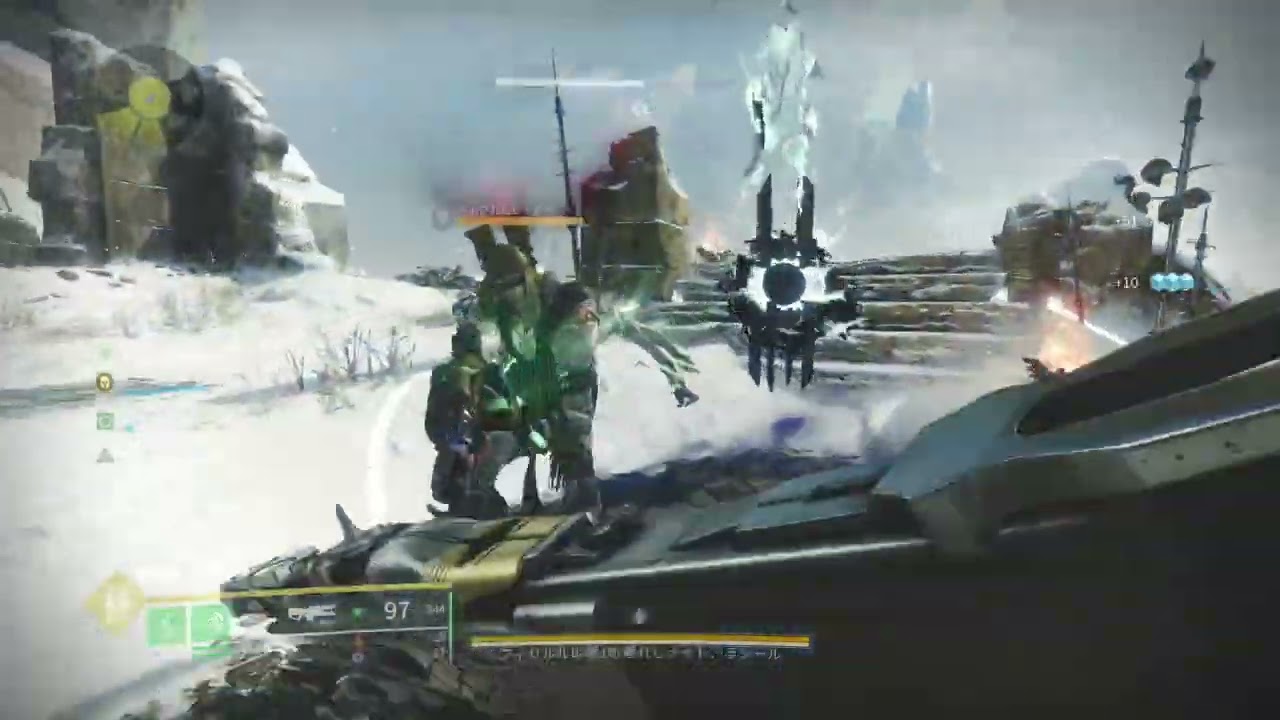 [Destiny2] ウォーロードの旧跡 第１ステージ フィクルル戦 ソロ１ターン