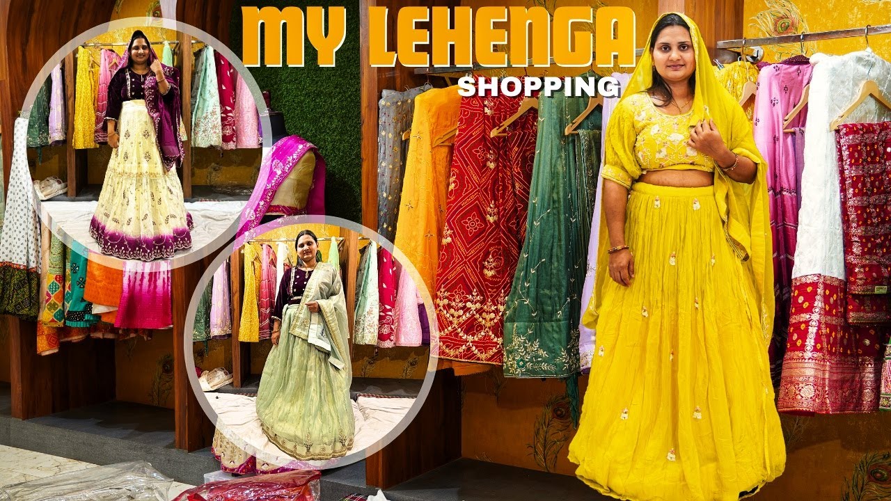 Aaj Bhai ki shadi ke liye apne lehenge ki shopping ki | Priya Rao Vlogs |