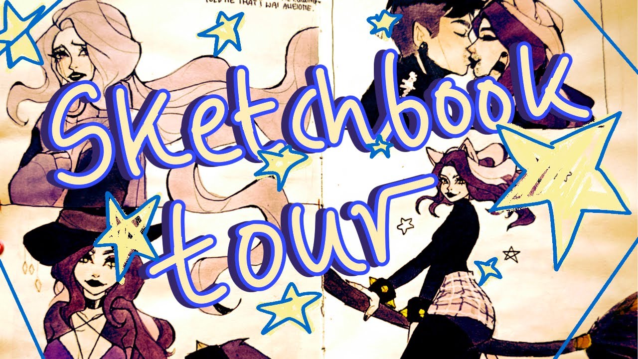 Sketchbook tour! (2020-2023)