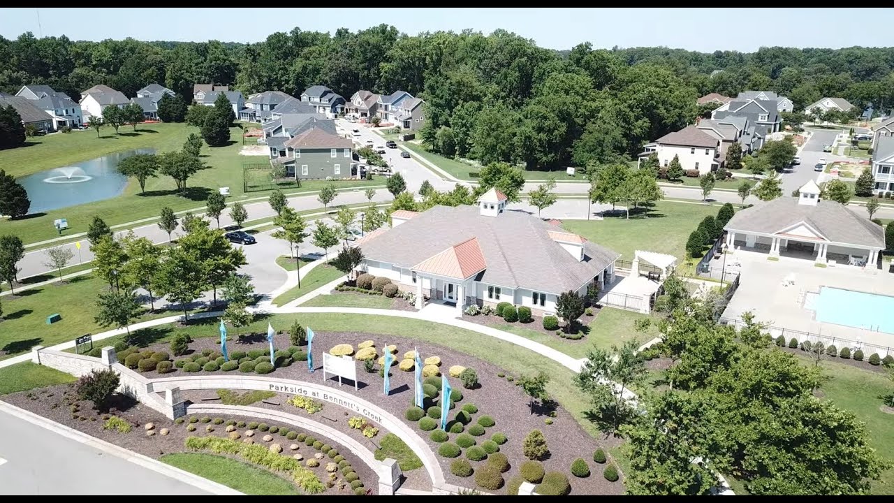 The Waterfront at Parkside Located Along Bennett's Creek, Suffolk, VA
