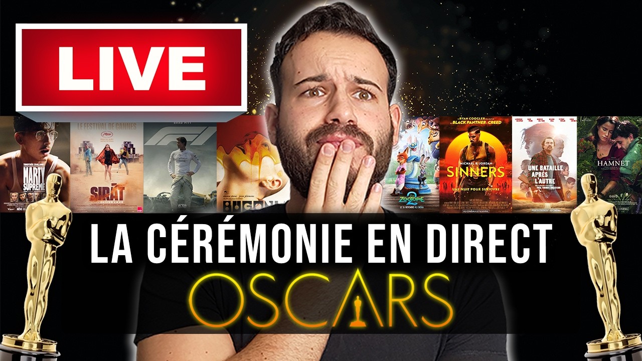 🔴 OSCARS 2026 : les r&eacute;sultats et la c&eacute;r&eacute;monie en direct !!