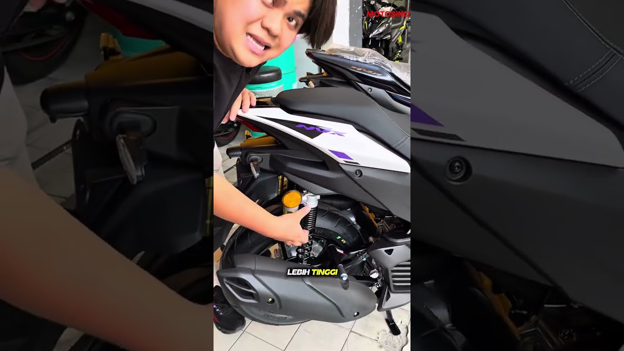 💜 NEW YAMAHA NVX ABS V3 COLOUR VIOLET RUSH 💜