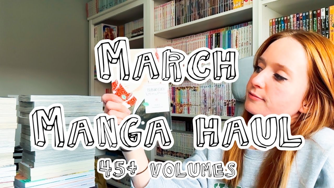 March Manga Haul 📚 Preorders, Scifier haul and lots of secondhand deals 💸 (45+ volumes)