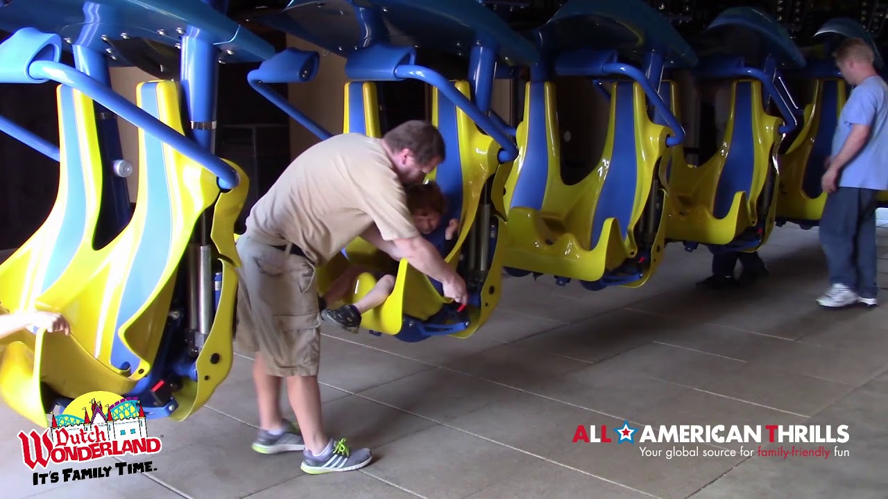 Merlin's Mayhem At Dutch Wonderland Complete Ride Experience