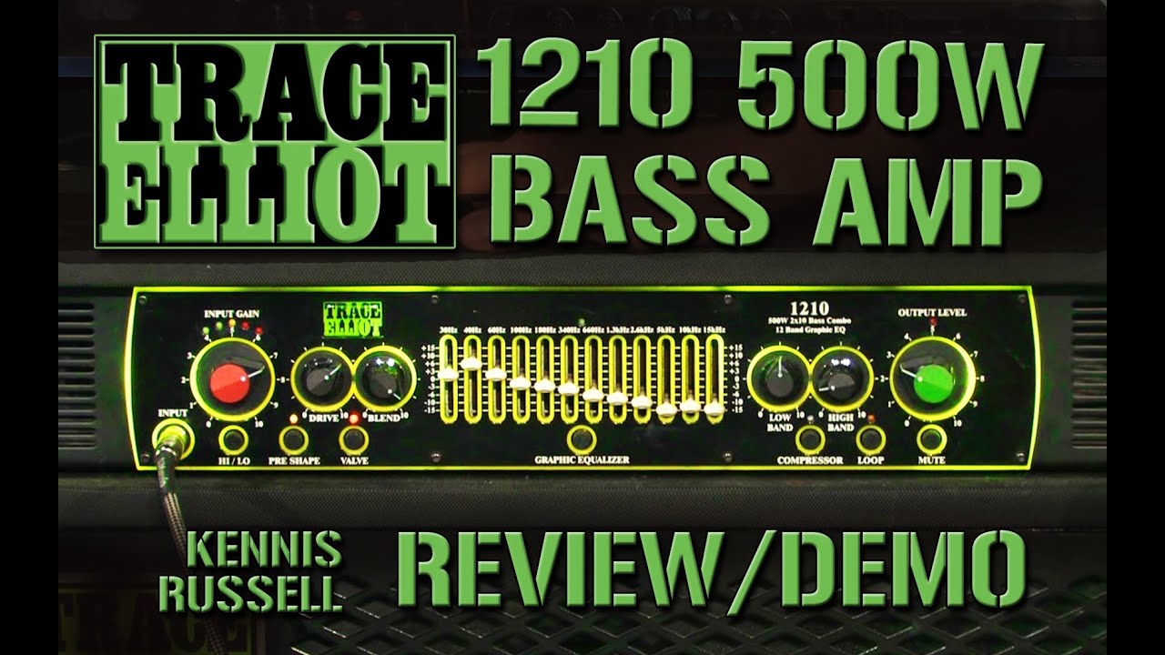 Trace Elliot 1210 Bass Combo Amp Review Demo
