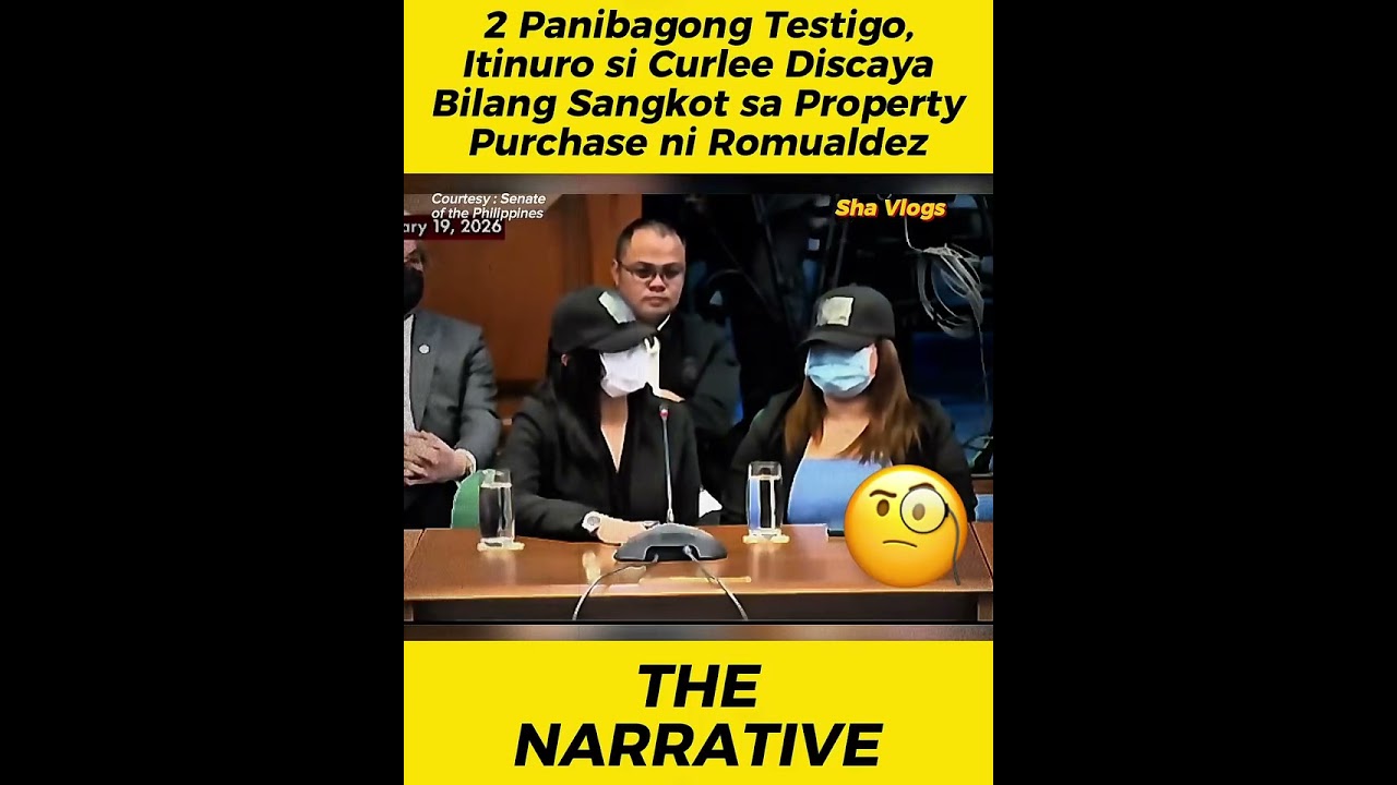 2 Panibagong Testigo, Itinuro si Curlee Discaya Bilang Sangkot sa Property Purchase ni Romualdez..🤔