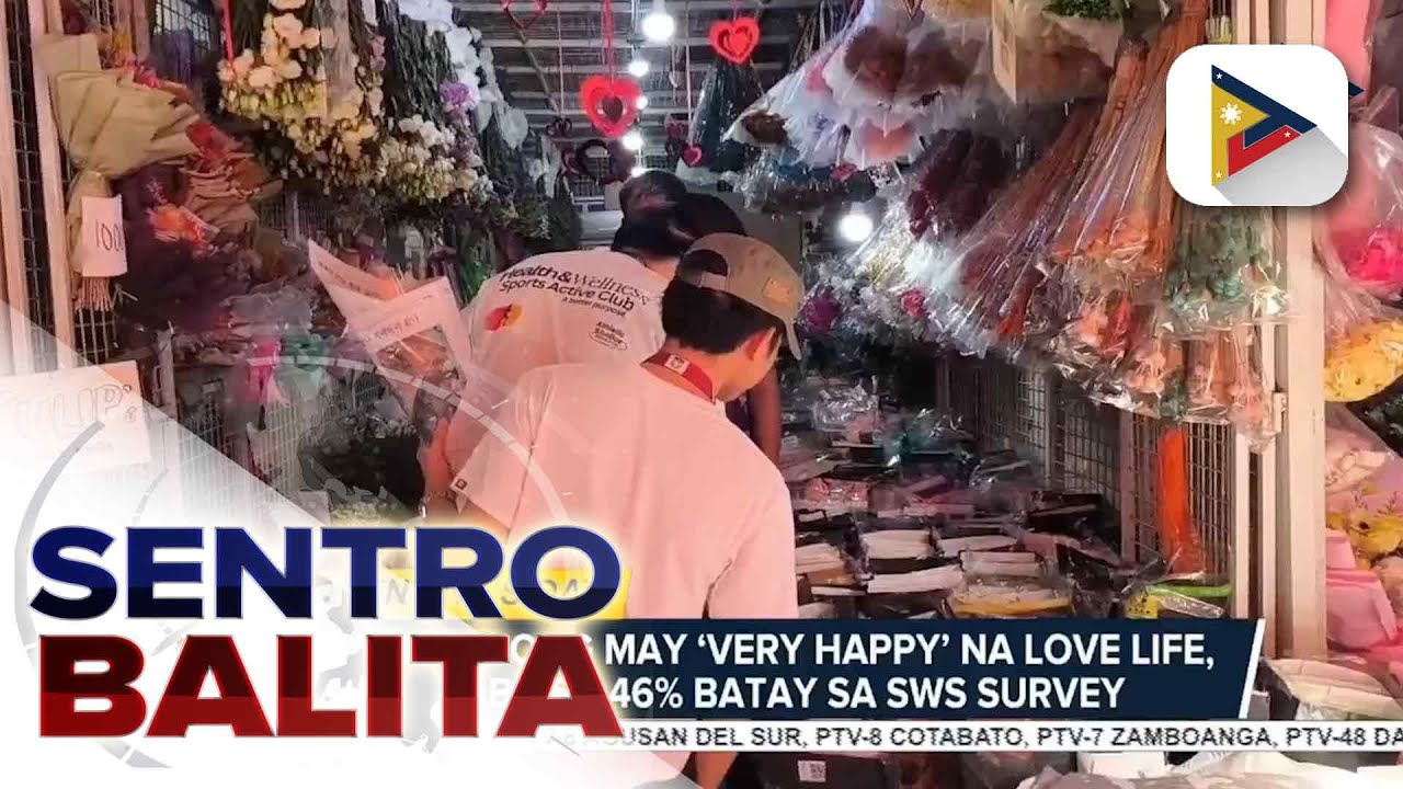 Mga mamimili ng bulaklak para sa Valentine’s Day, nagsimula nang dumagsa sa Dangwa; Iba pang...