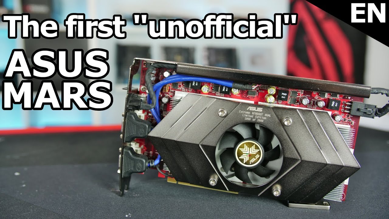 HW-Legends #5: 1000€ Dual GPU Video Card from 2005 with external PSU (ASUS 7800 GT Dual)