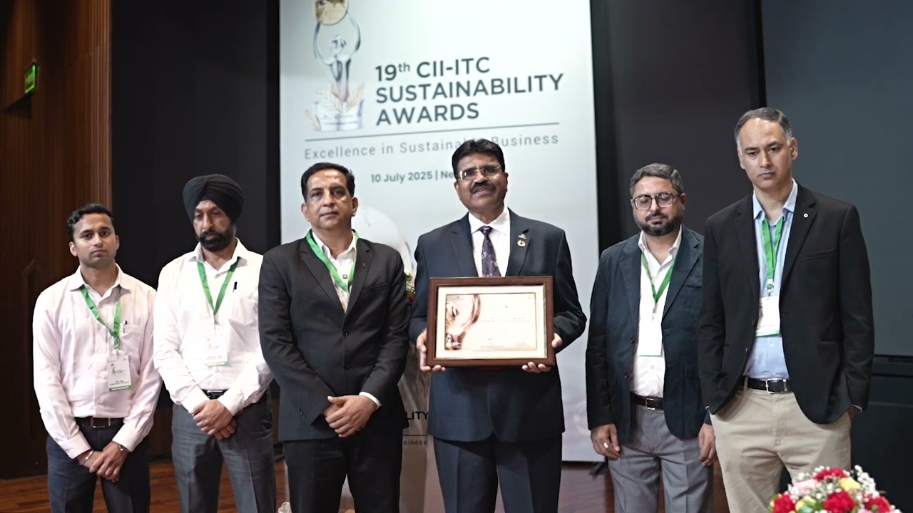 Победитель 19-й премии CII ITC Sustainability Awards от компании Shriram Pistons and Rings Ltd.