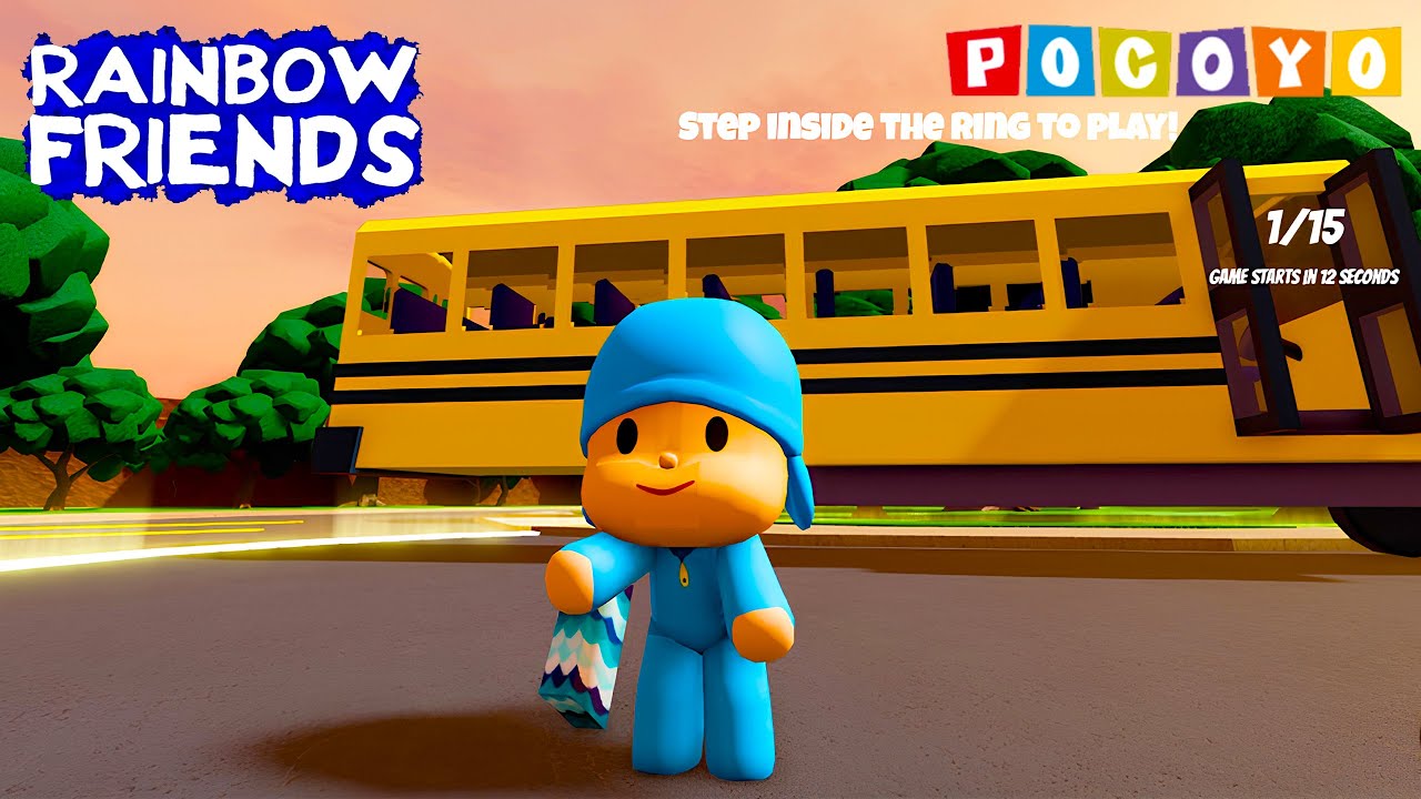 What if I Become POCOYO in RAINBOW FRIENDS