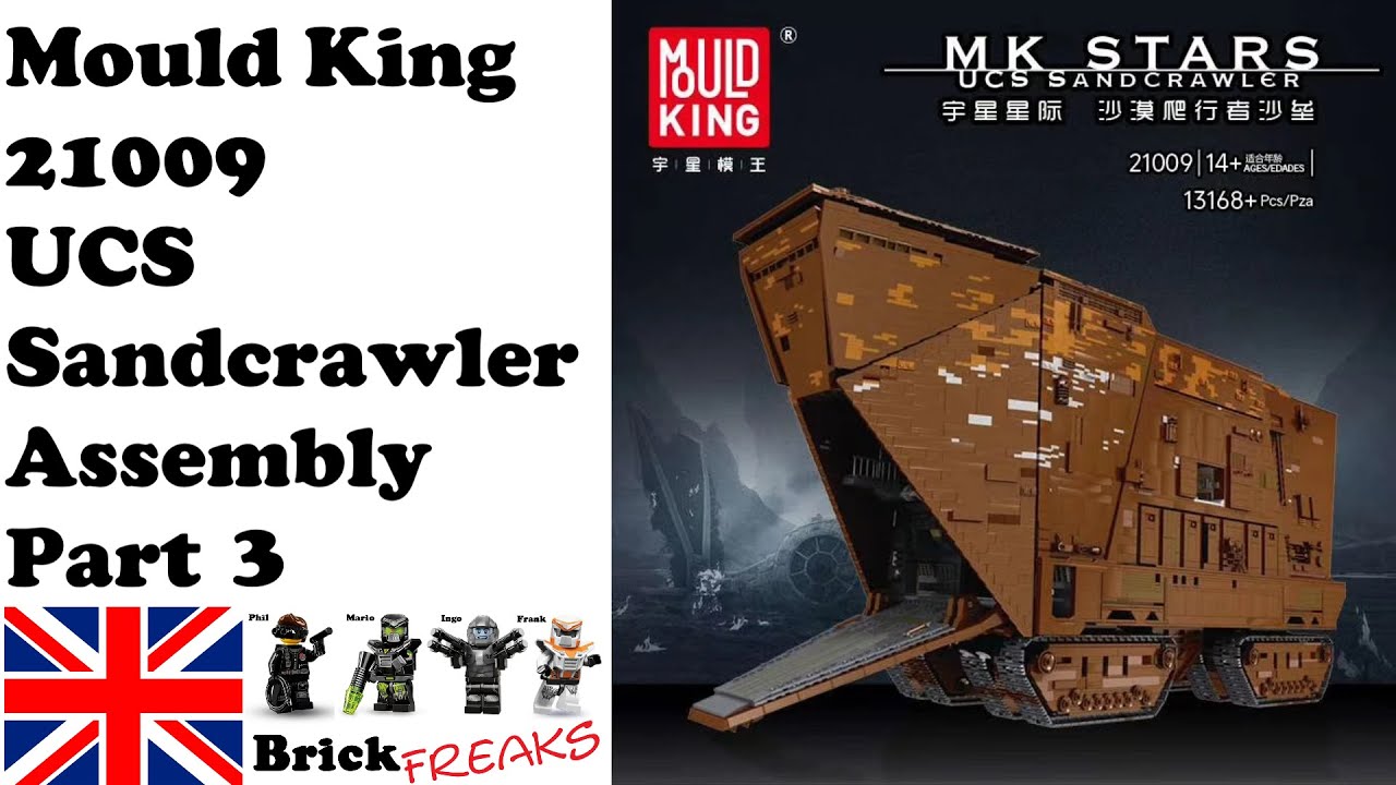 Mould King 21009 - +13000pcs. UCS Sandcrawler - Assembly Part 3