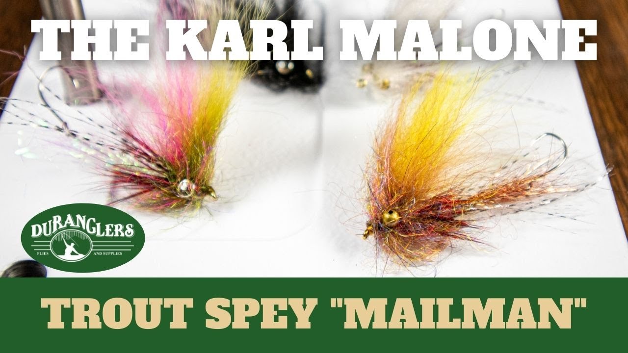 A Trout Spey Streamer You Need: The Karl Malone - Duranglers Flies and Supplies