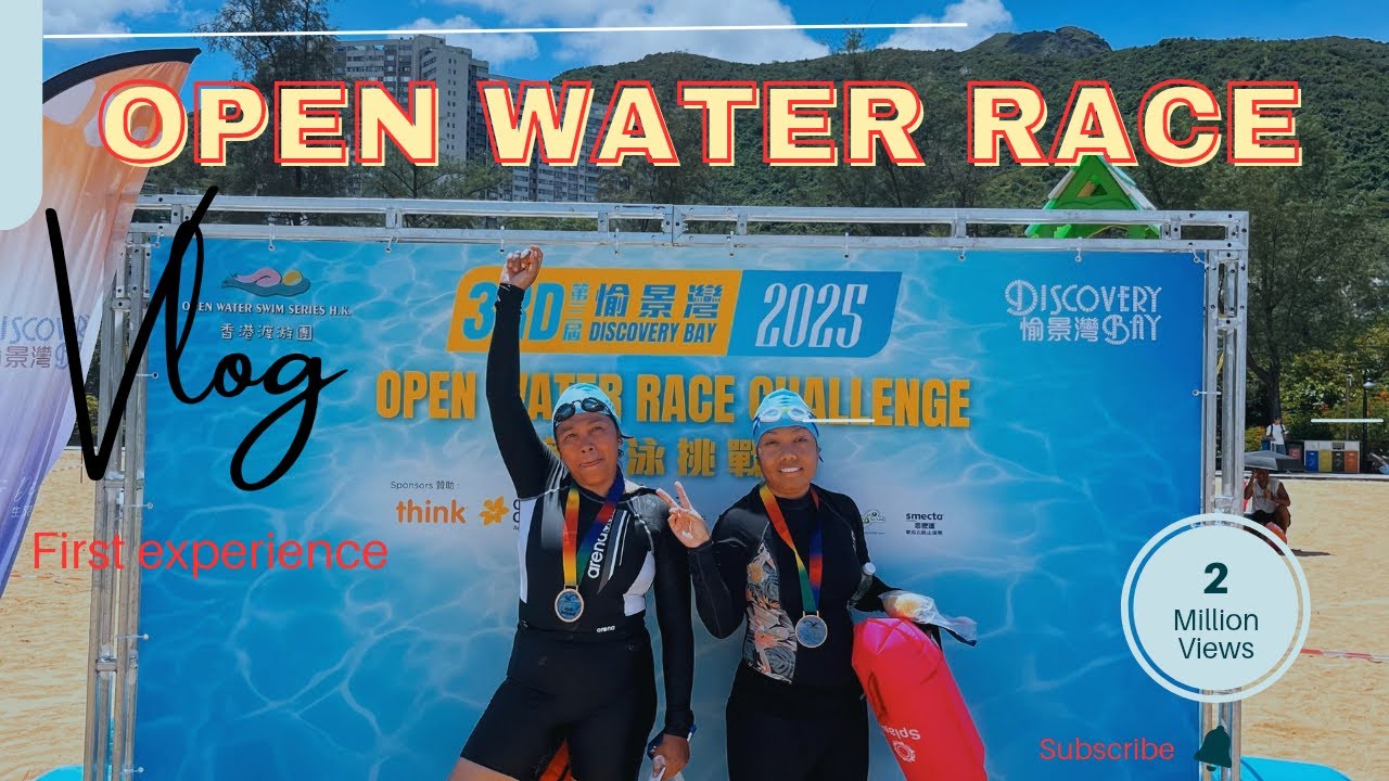 Discovery bay open water race challenge 2025 #swimming 