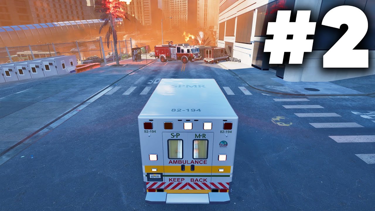 CATASTROPHIC EVENT - Ambulance Life A Paramedic Simulator Gameplay Walkthrough Part 2