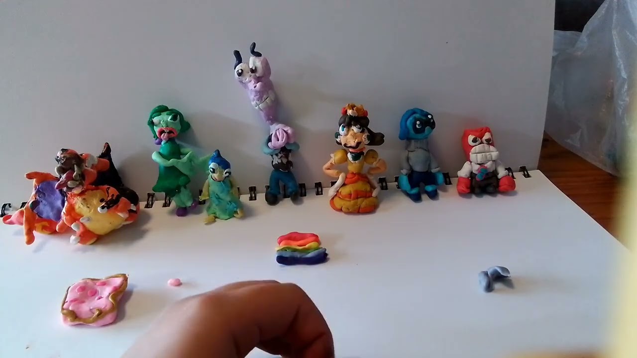 making nyan cat - polymer clay