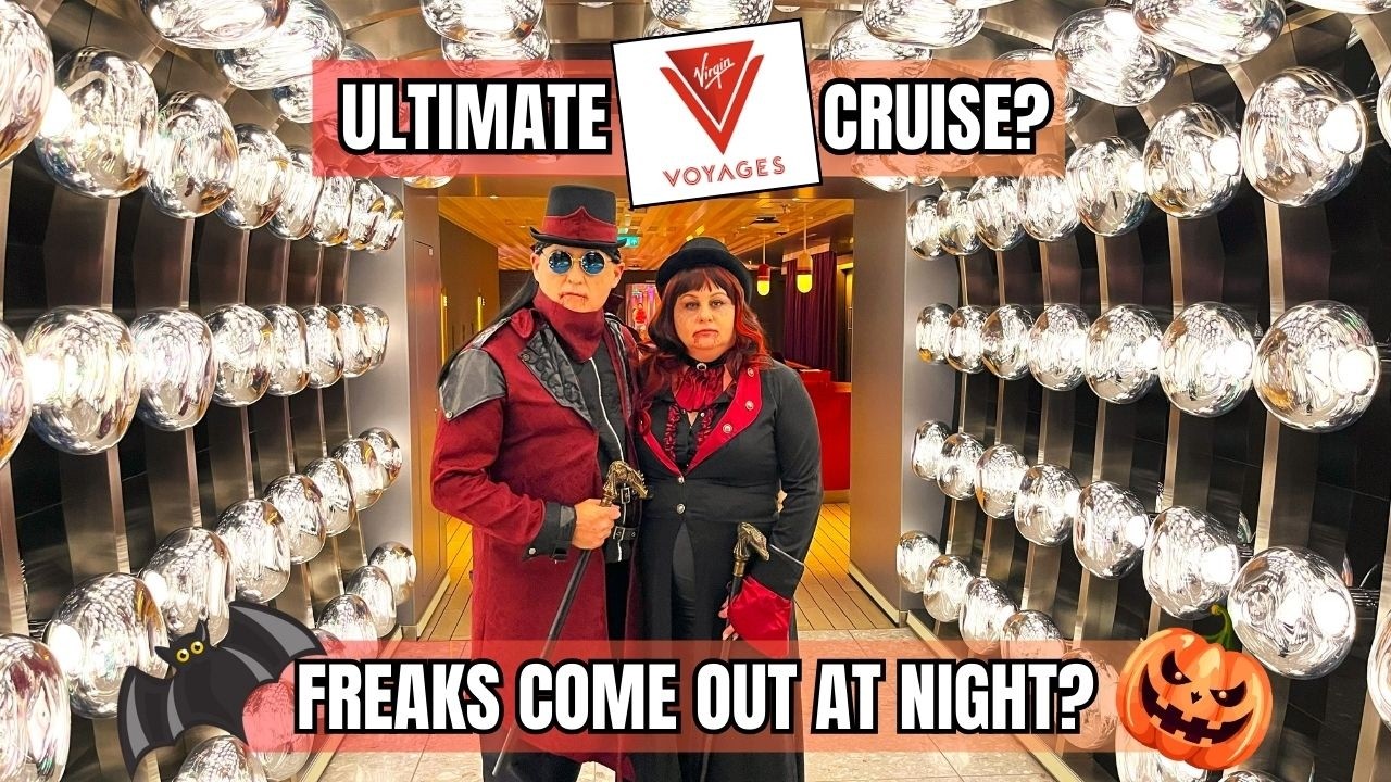 Ночная жизнь Virgin Voyages подходит всем? Хэллоуин, ночь Скарлетт и многое другое на Resilient L...