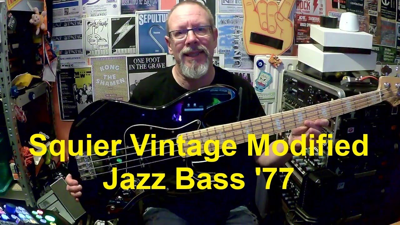 Me and my Bass -  Squier Vintage Modified Jazz Bass '77