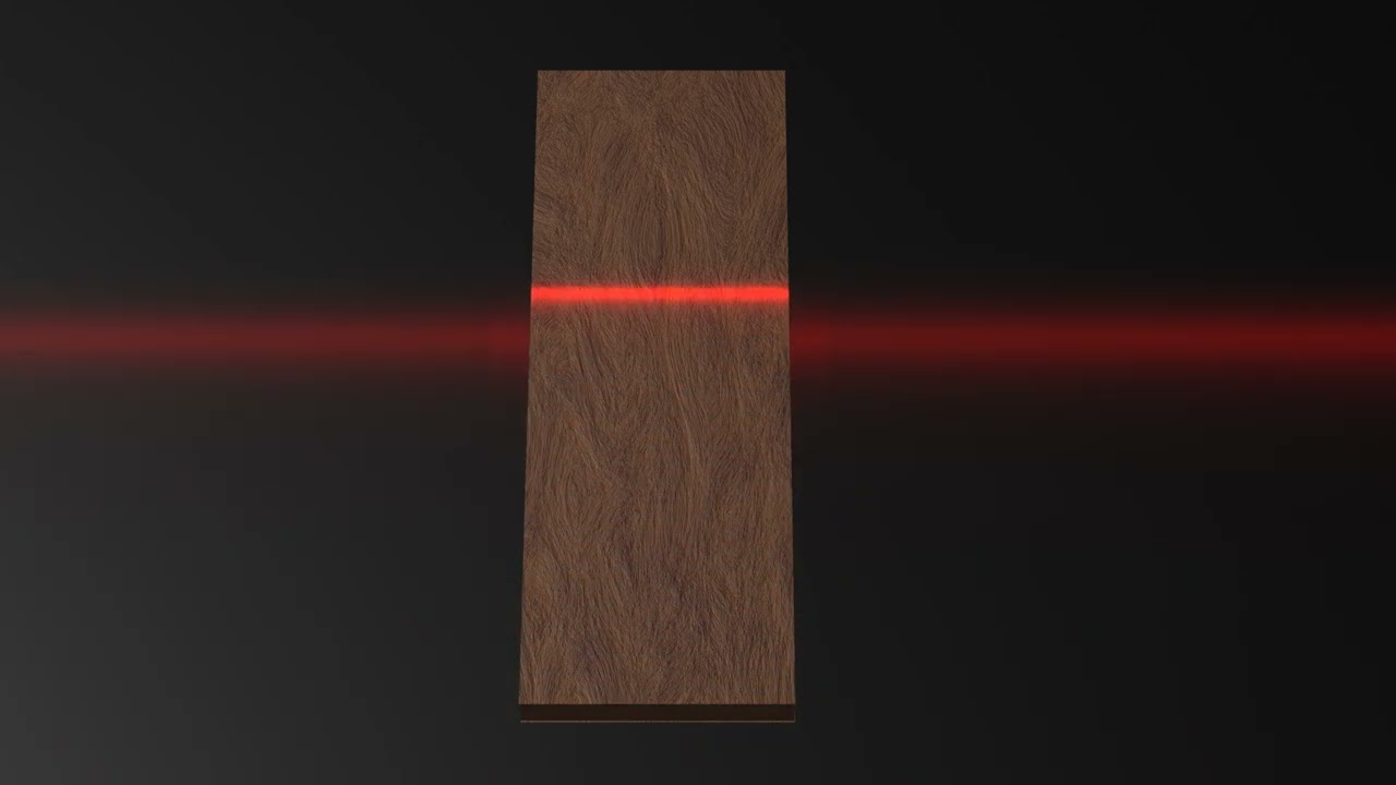 Digital twin scan object with laser