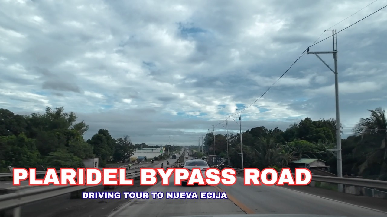 Driving Tour November 2025 || Plaridel By Pass Road || Manila to Nueva Ecija || Philippines (4k).