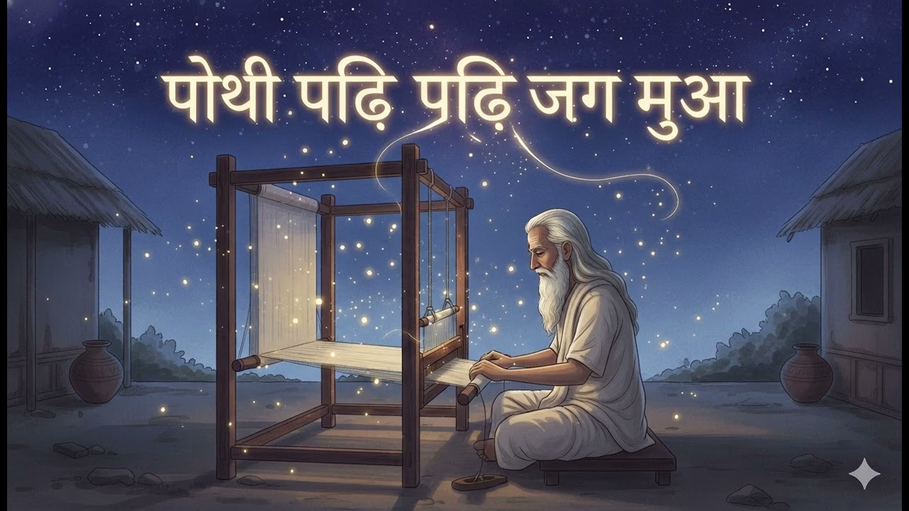 पोथी पढ़ि पढ़ि जग मुआ....Kabir's Doha Dhai Akhar Prem Ka
