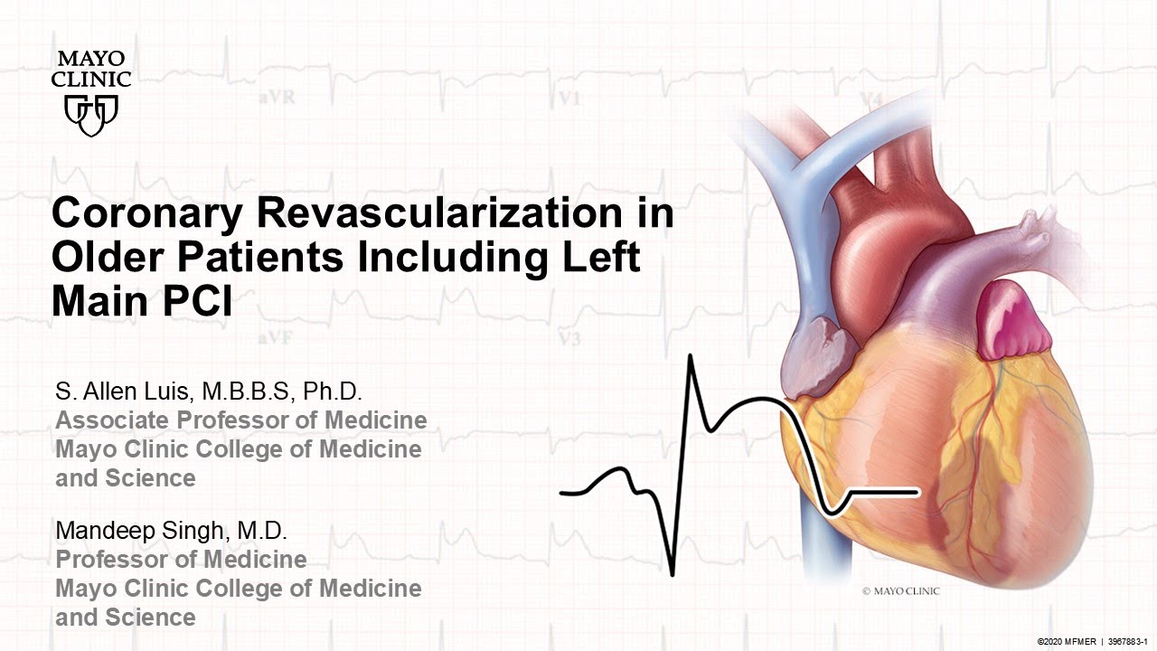 WEBINAR: Coronary Revascularization in Older Patients Including Left Main PCI