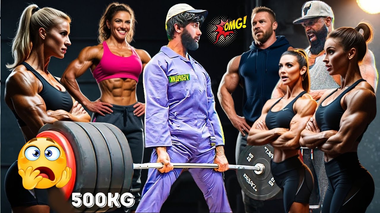 Watch Anatoly Stun Everyone as a 'Cleaner' in the Gym! 😉#1 | Anatoly GYM PRANK
