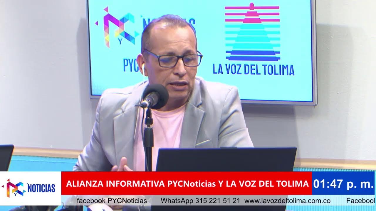 🔴¡Estamos al aire!🔴Alianza Informativa de Canal PYC TV (Claro 104), La Voz del Tolima 870 AM