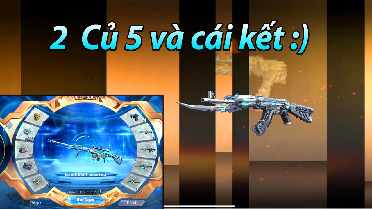 CF Legends : Bỏ ra 2 củ 5 quay hòm Titanium được những gì ?