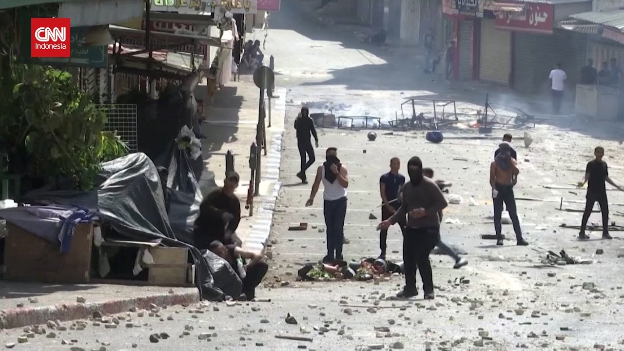 Gerilyawan Hamas Serang Markas Otoritas Palestina Di Jenin