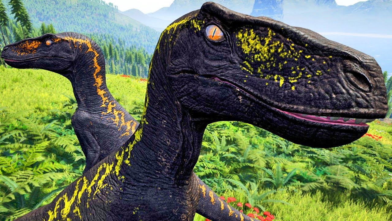 INDORAPTOR (INDOUTAH) NO THE ISLE!! FAMÍLIA RAPTOR HIBRIDA! | The Isle Survival | (PTBR)