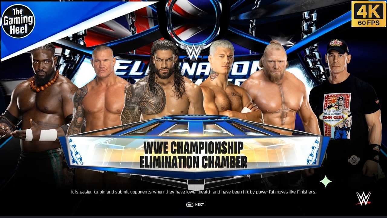 PODS SHATTERED! 😱 Most Brutal Elimination Chamber in WWE 2K25 History! (Max Settings)