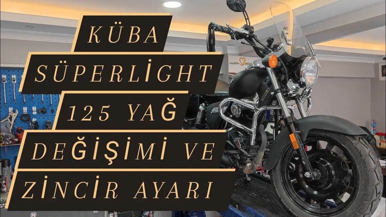 SÜPERLİGHT YAĞ DEĞİŞİMİ & ZİNCİRİ AYARI