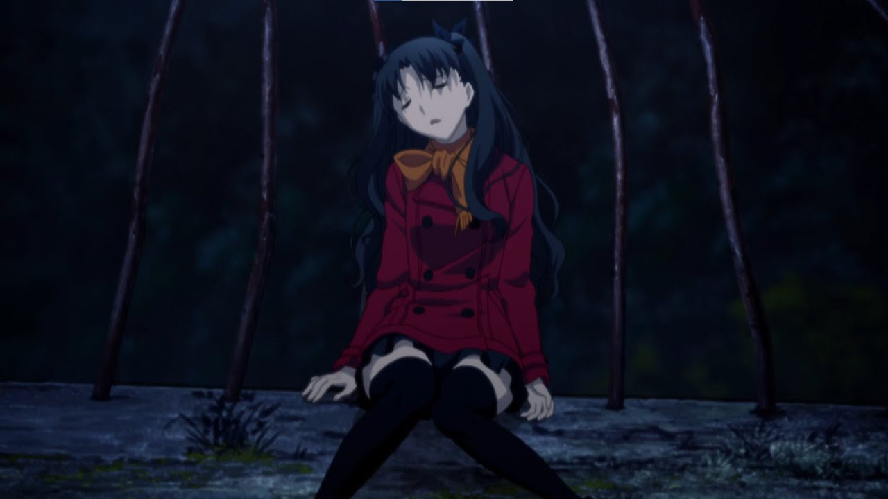 Rin Tohsaka Head KO (Anime)