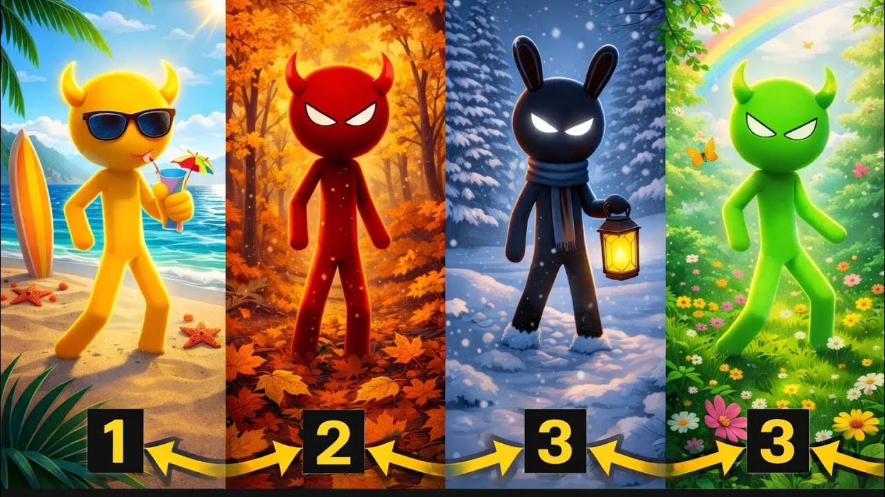 STICKMAN SEASON EVOLUTION!