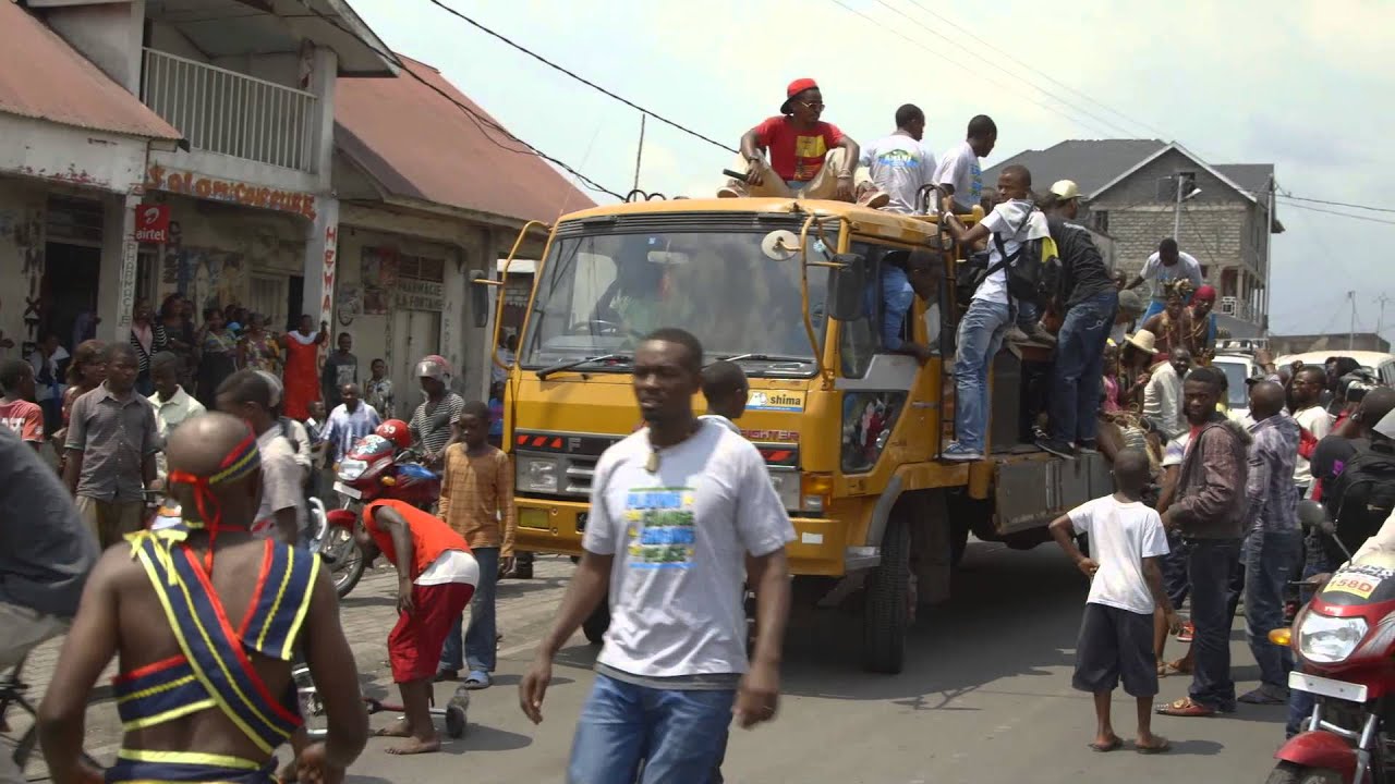 Amani Festival 2015-Arrivée de Bill Clinton Kalonji à Goma