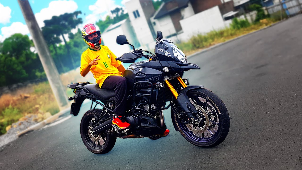 ROLE DE V-STROM 1000cc SÓ O CANO! 😱😍