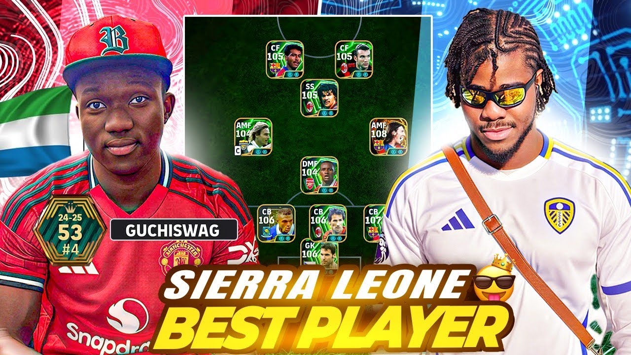 Match 🆚 Rank 53 Sierra Leone best player 🇸🇱🔥|Gucci Swag