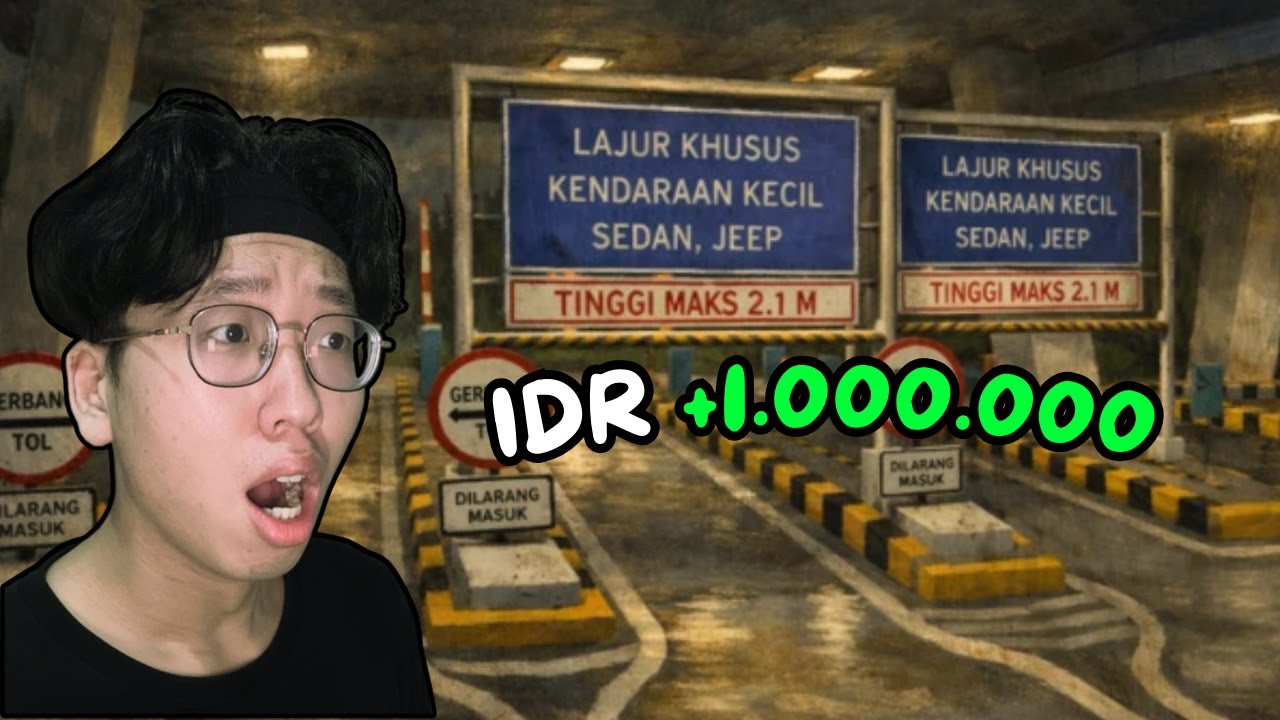 Aku Pengen Dapetin 1 JUTA Jadi PENJAGA TOL!