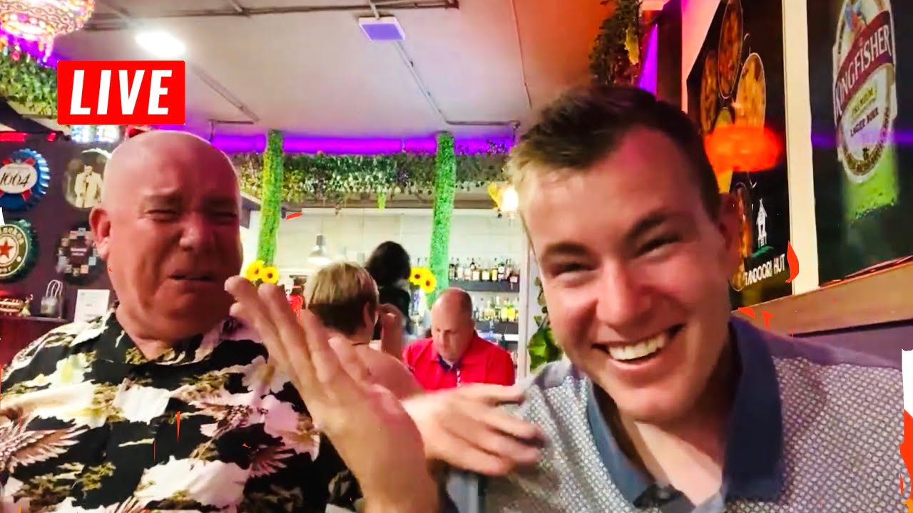 🔴LIVE: Las Americas Tenerife- Curry and Fun at Tandoori Hut Indian!🔥