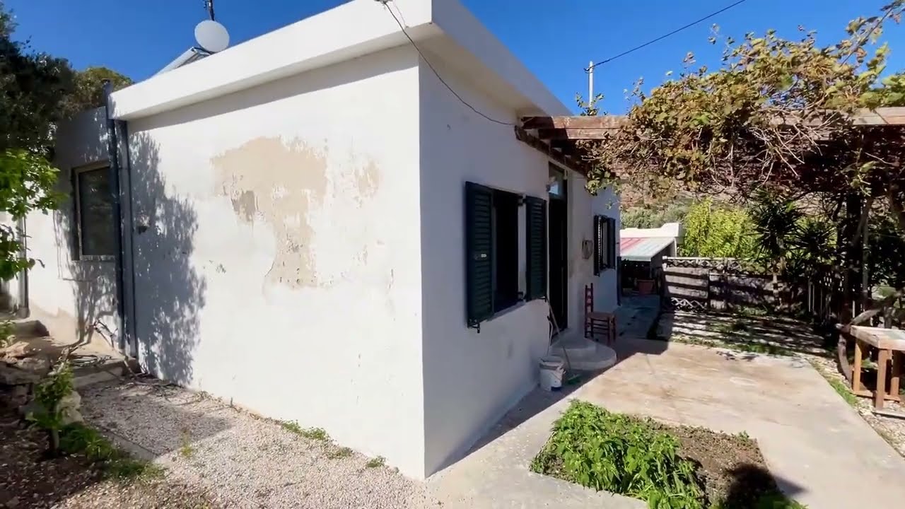 S-HVAS6h - Kreta - Lasithi - Pachia Ammos - Teilweise renoviertes Haus mit Garten zu verkaufen
