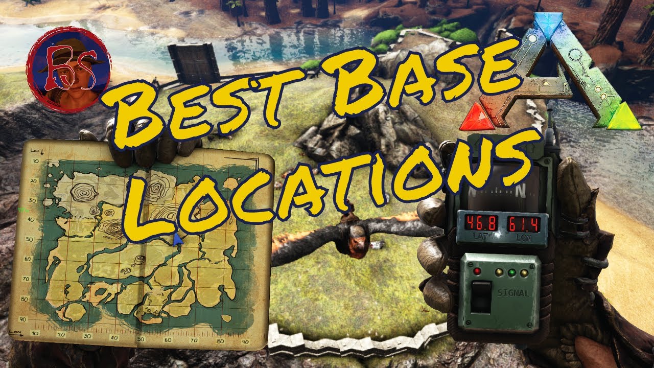 Мои любимые локации PvE-баз на острове в Ark Survival Evolved