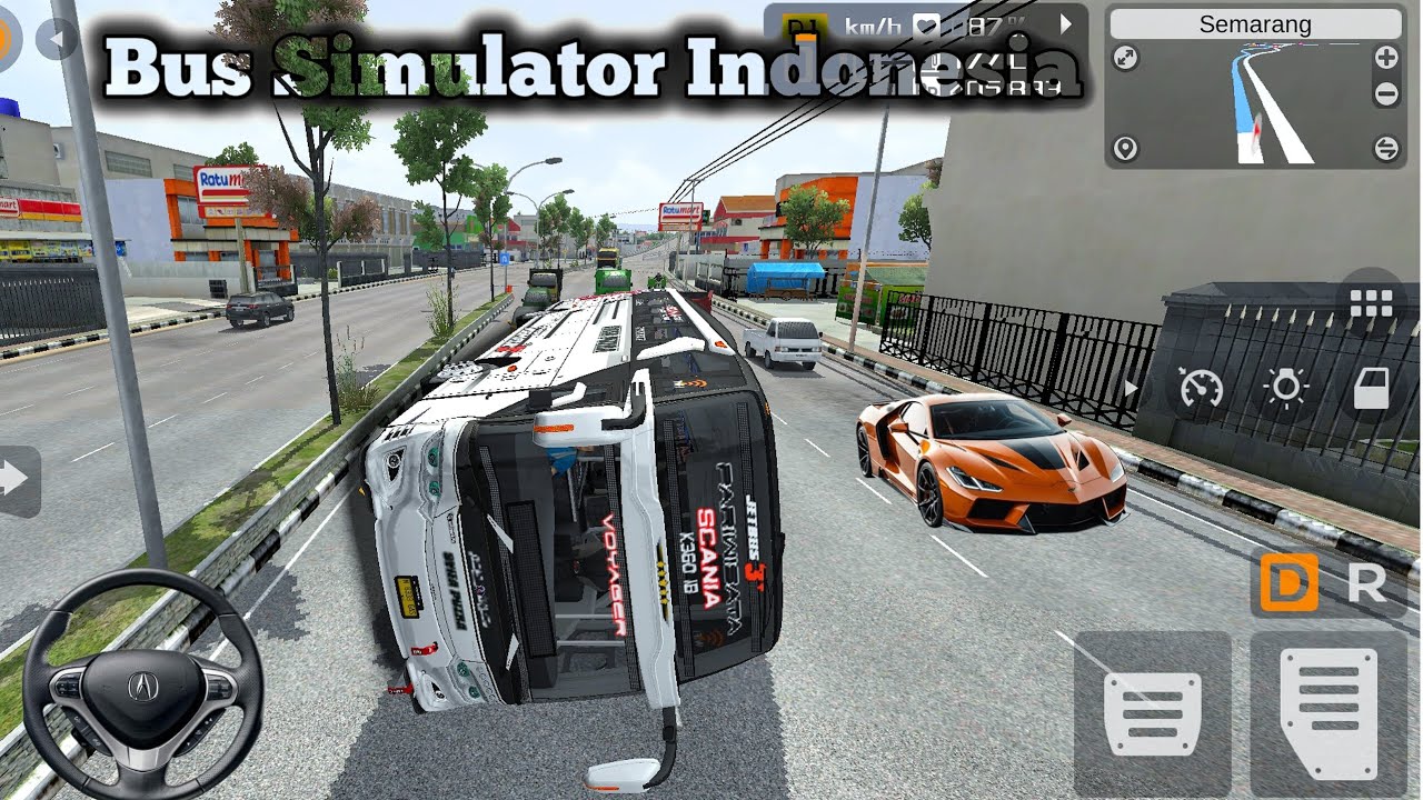 Scania K360 FVAR Voyager | Bus Simulator Indonesia 