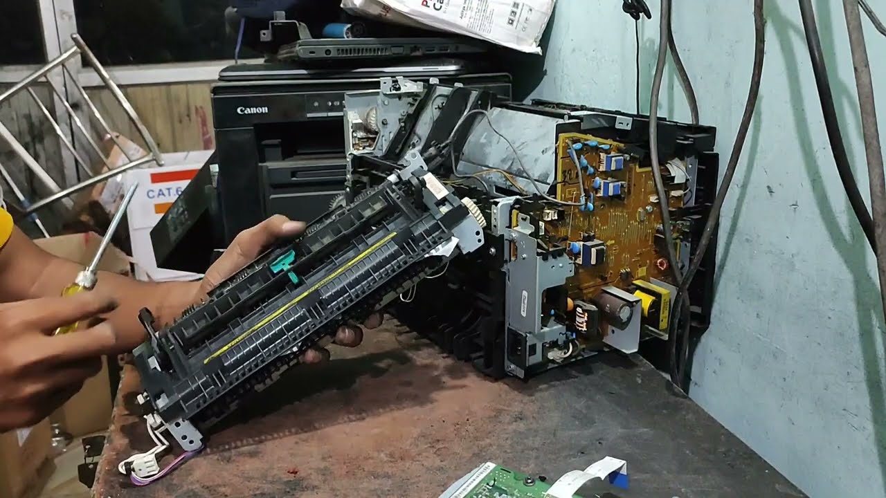 Hp Laserjet P1606dm Paper Jam Problem || Hp P1606dn disassembly | Hp printer paper pickup problem