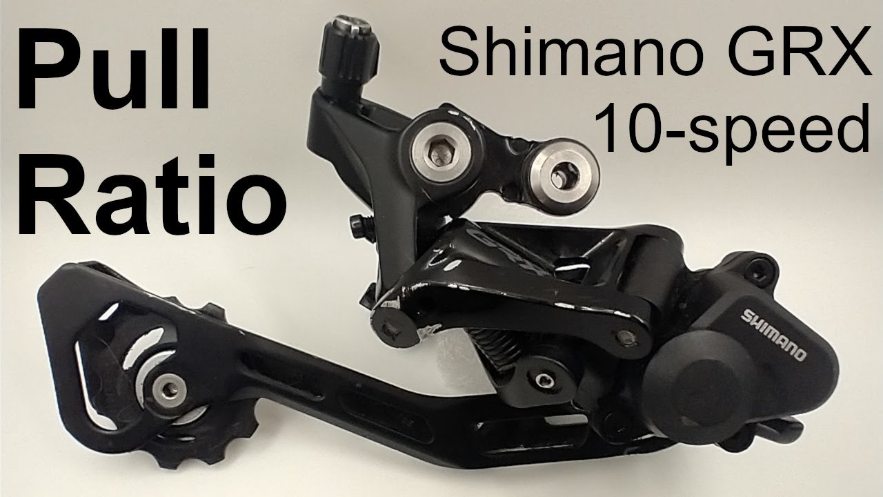 Shimano GRX 10-Speed Derailleur Pull Ratio
