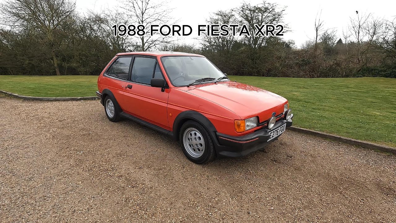 1988 FORD FIESTA XR2