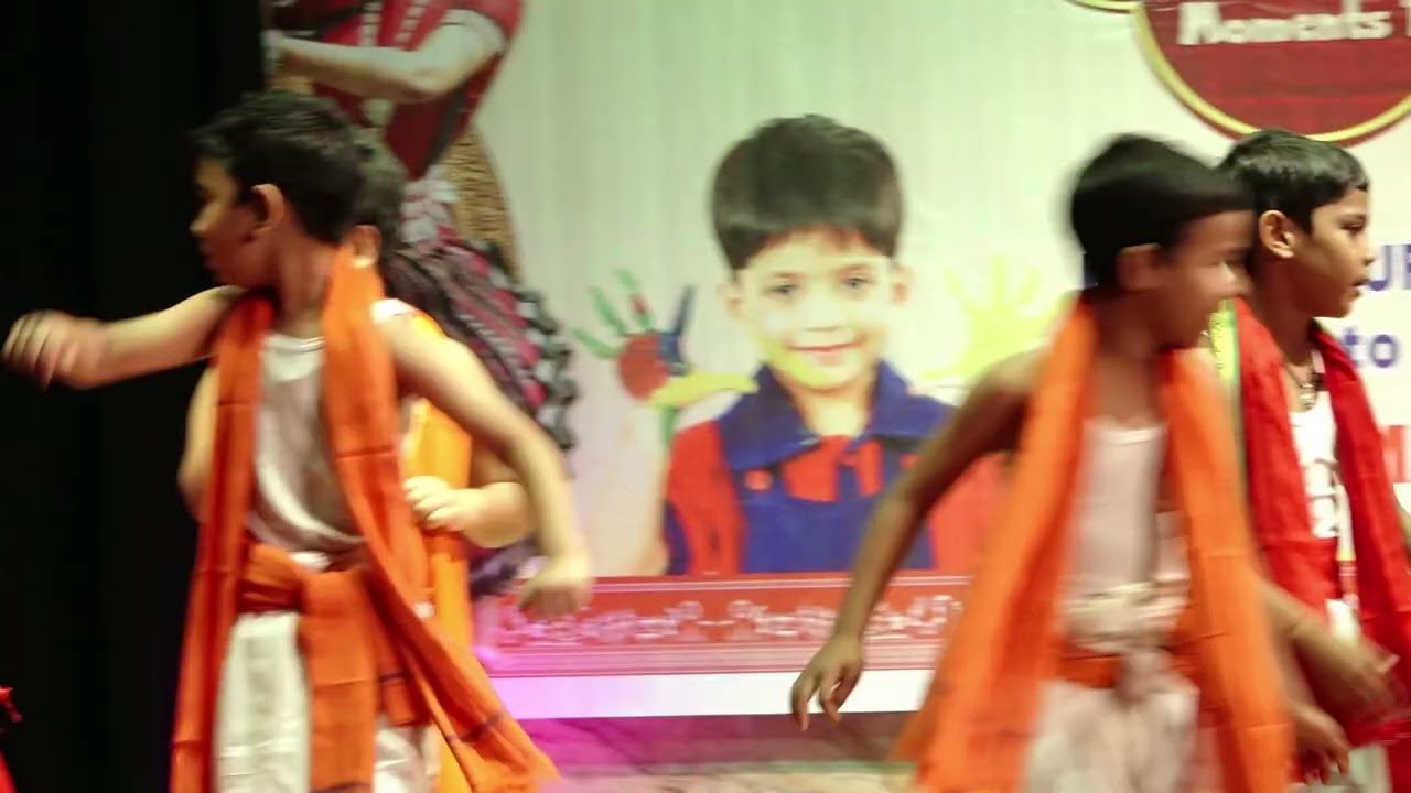 Bande utkal janani dance performance by STD -1 boys....